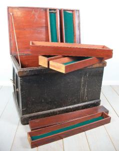 Steamer Trunk with fitted interior